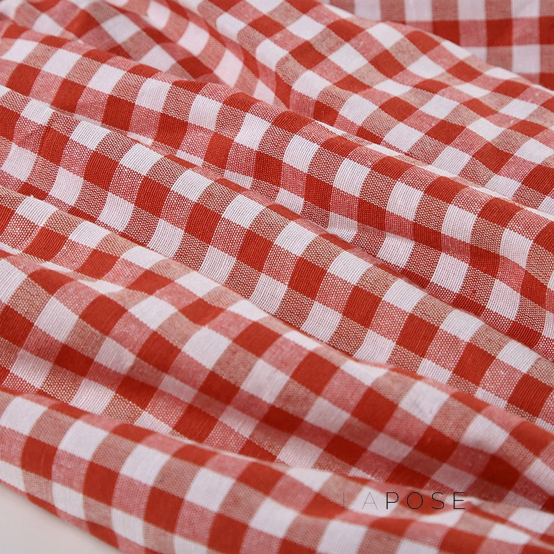 Fatoumata Bow Plaid Shorts