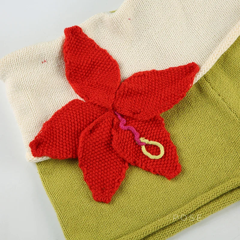 Florence Knitted Floral Shorts