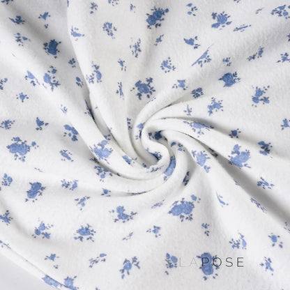 Grey Floral Drawstring Lounge Pants