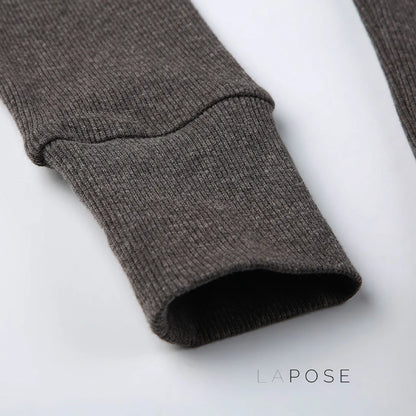 Isabel Knitted Zip Hoodie