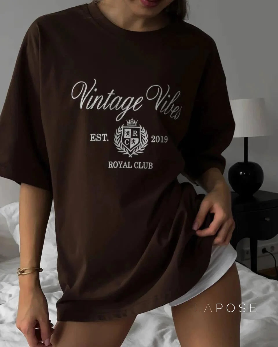 Ivelisse Oversized Graphic Tee