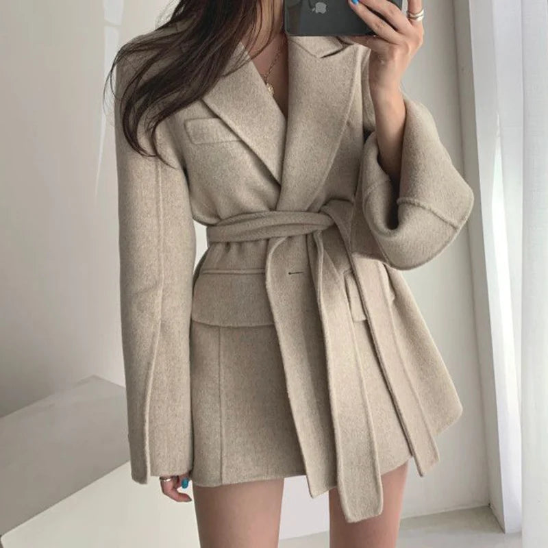 Jalaya Tailored Belted Coat