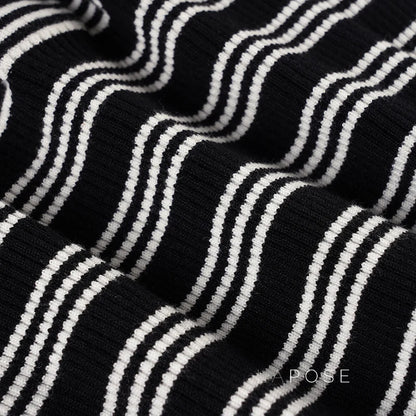 Jamari Striped Cardigan Short Set