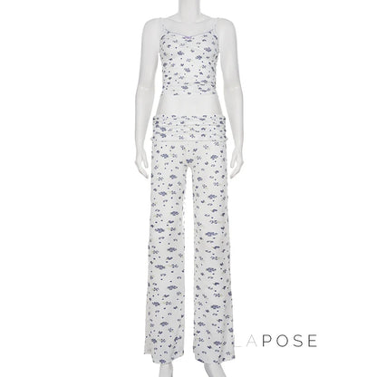 Julietta Floral Lounge Short Set