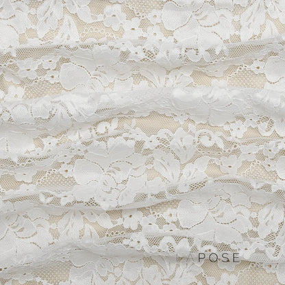 Kaliah Lace Ruched Asymmetric Dress