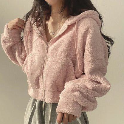 Kalli Plush Zip Hoodie