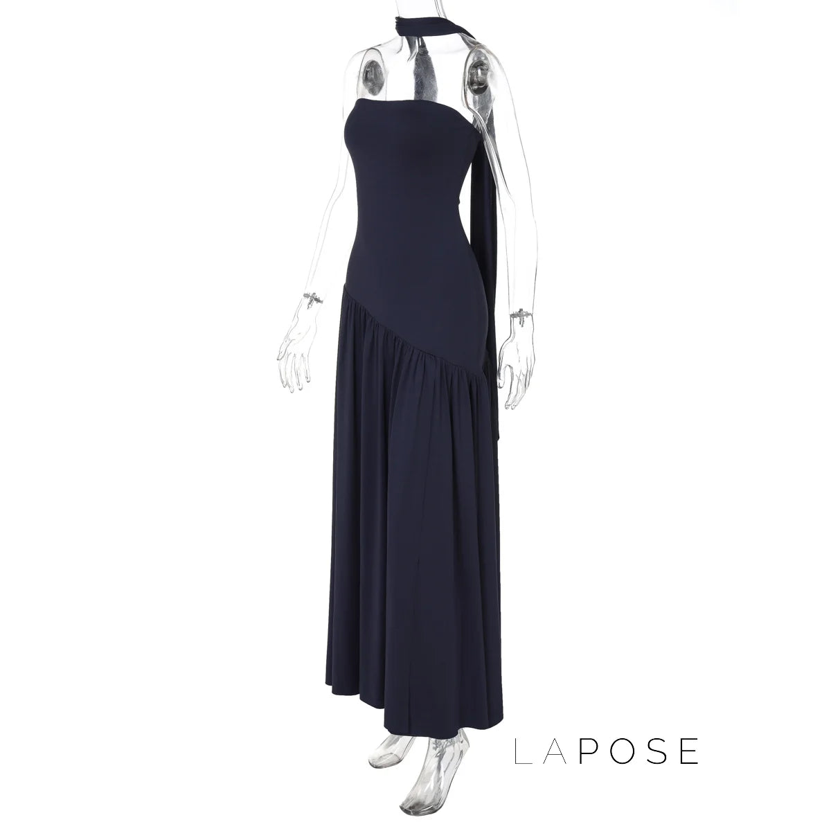 Kamree Strapless Backless Maxi Dress