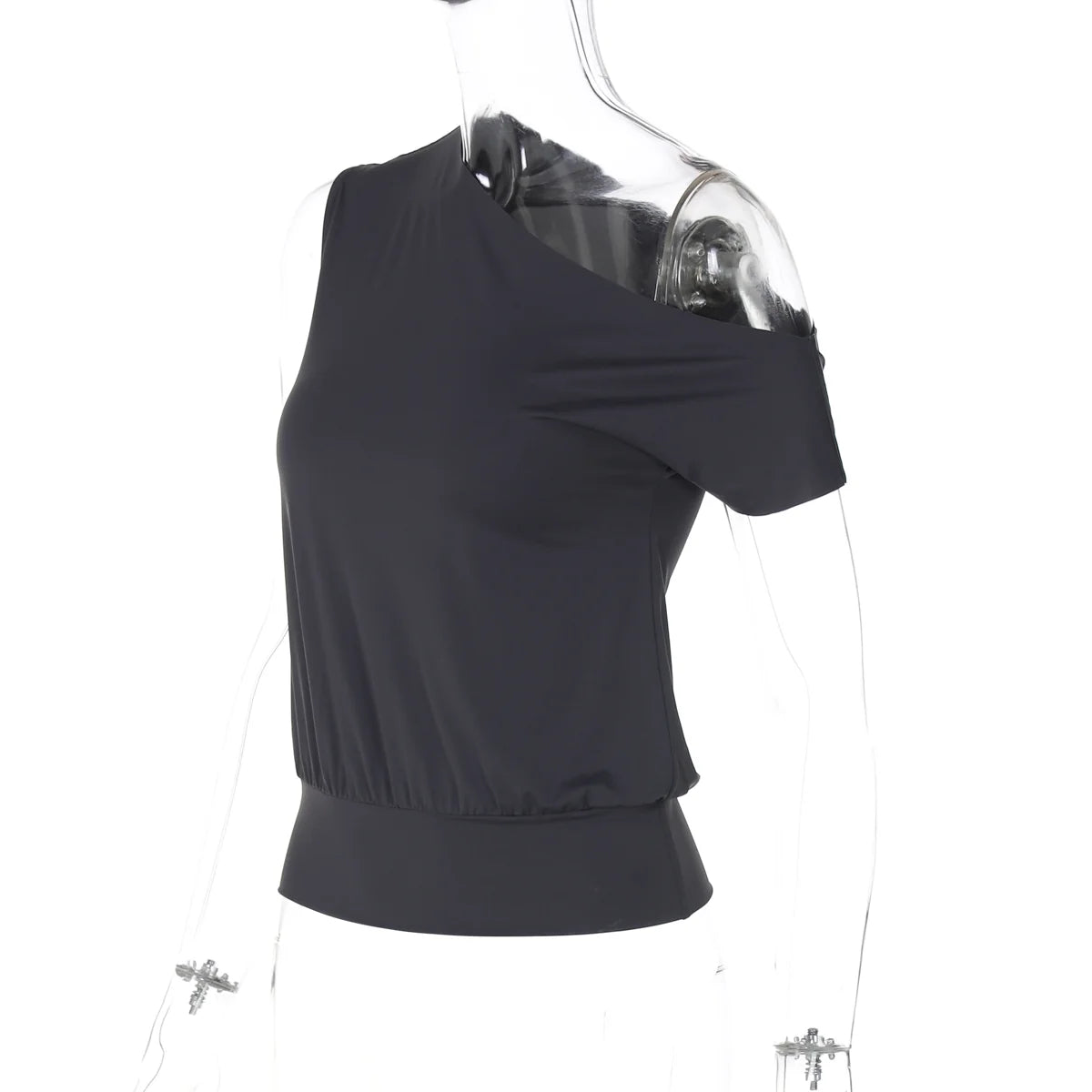 Kathryn One-Shoulder Tee
