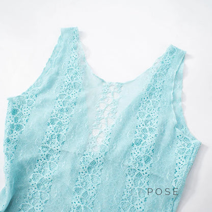 Kenzlie Lace Trim Crop Top