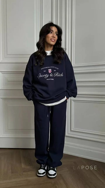 Kylynn Oversized Graphic Sweatshirt