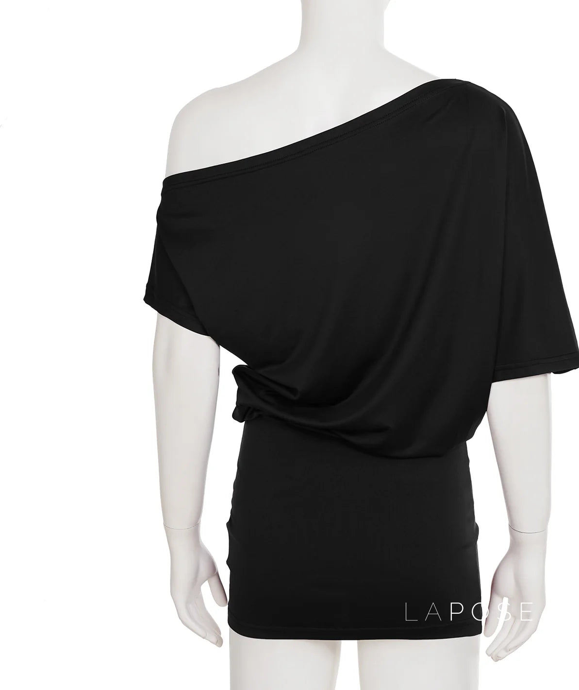 Lianne Ruched One-Shoulder Mini Dress