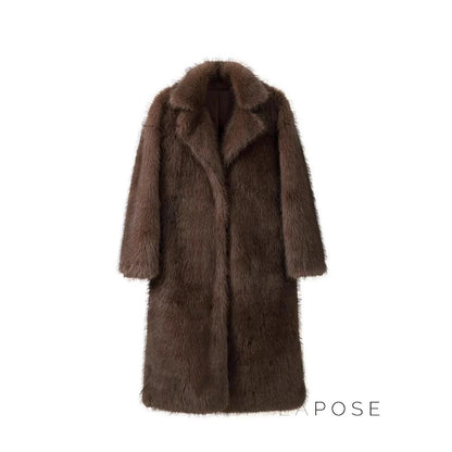 Lilly Fluffy Faux Fur Coat