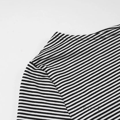 Macie Contrast Stripe Knit Top