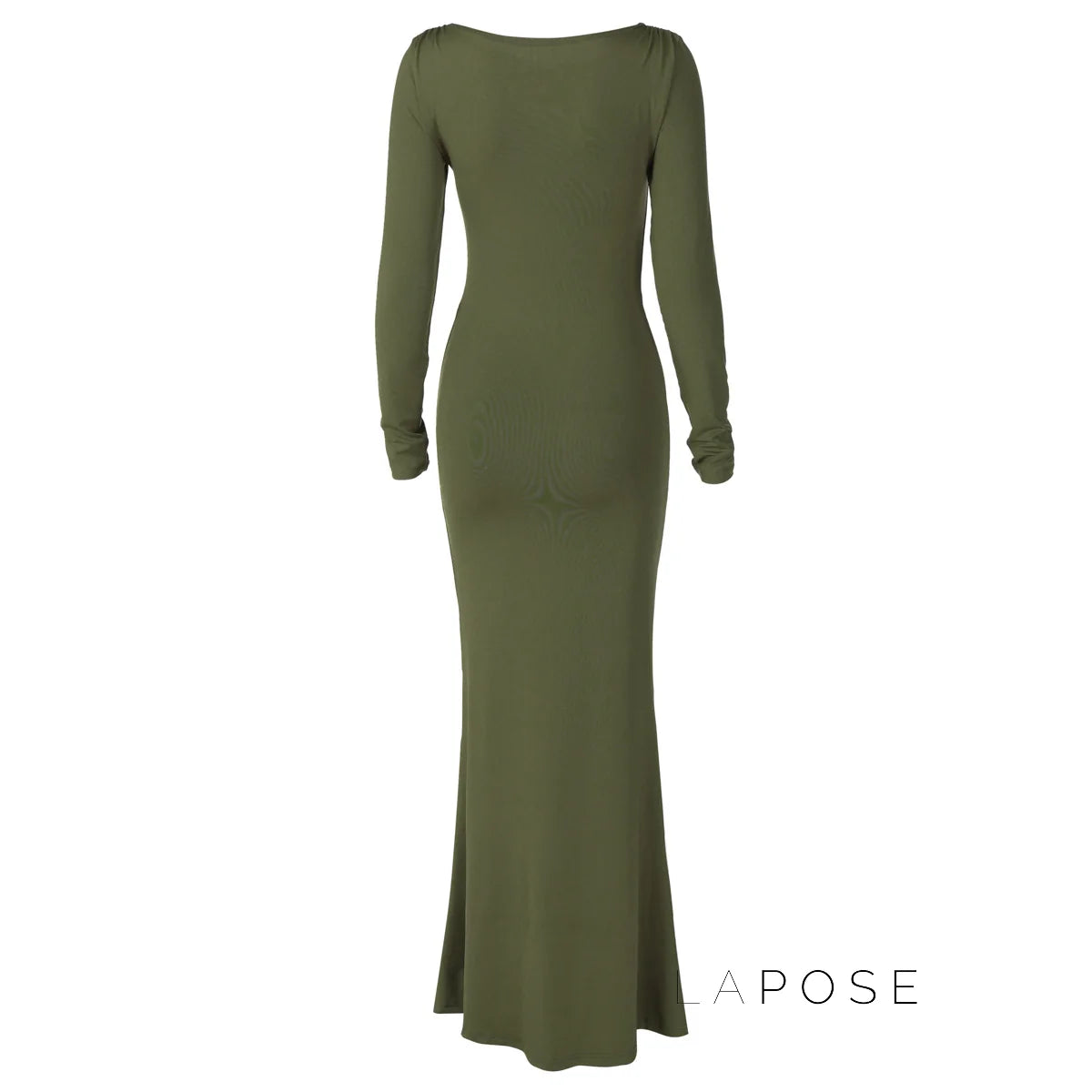 Mildred Pleated Long Sleeve Dress