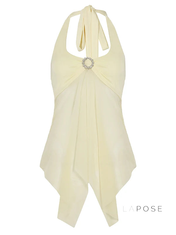 Nava Cropped Mesh Vest