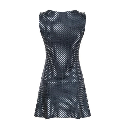 Polka Dot A-Line Mini Dress