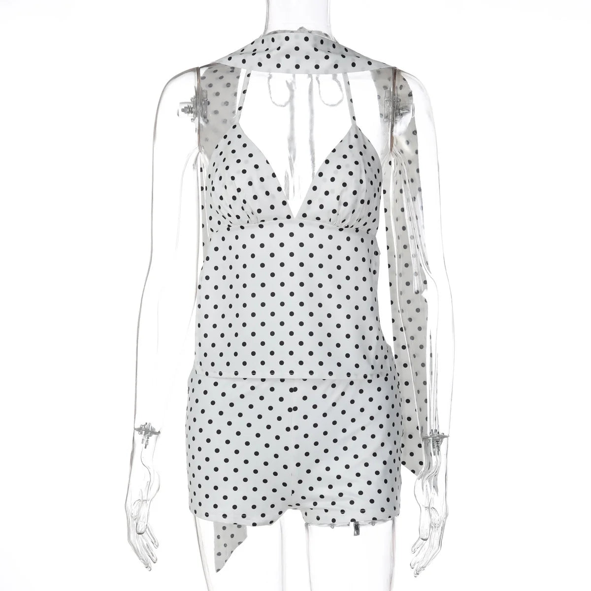 Polka Dot Two-Piece Short Set