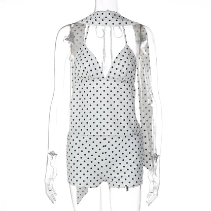 Polka Dot Two-Piece Short Set