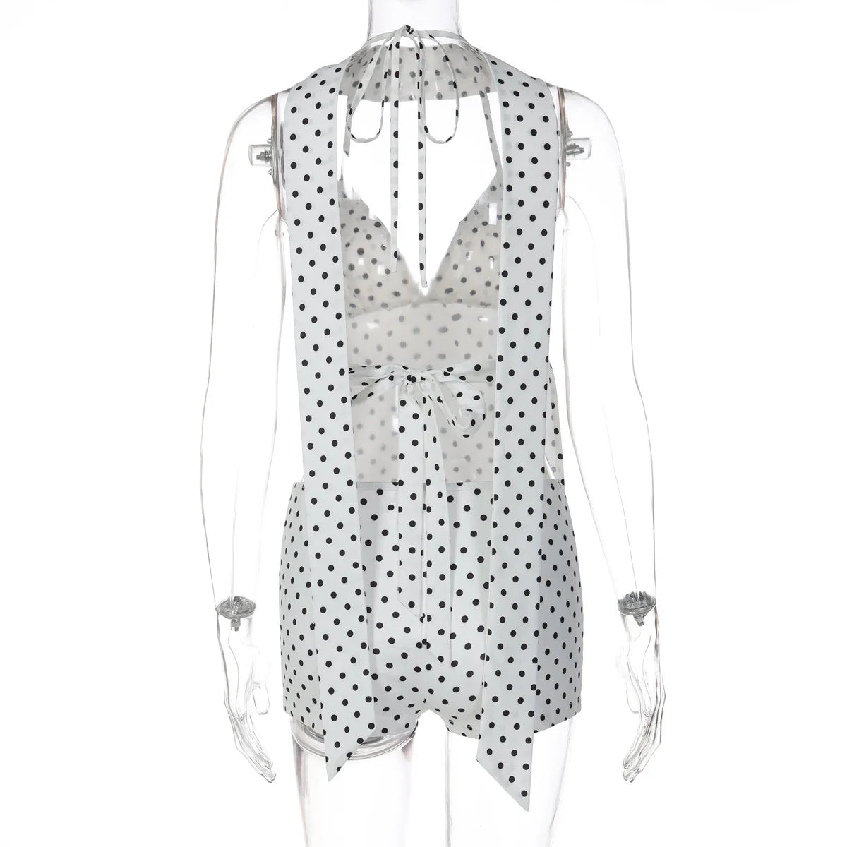 Polka Dot Two-Piece Short Set