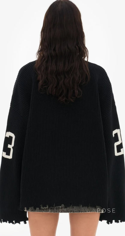 Remedy Jacquard Alphabet Sweater