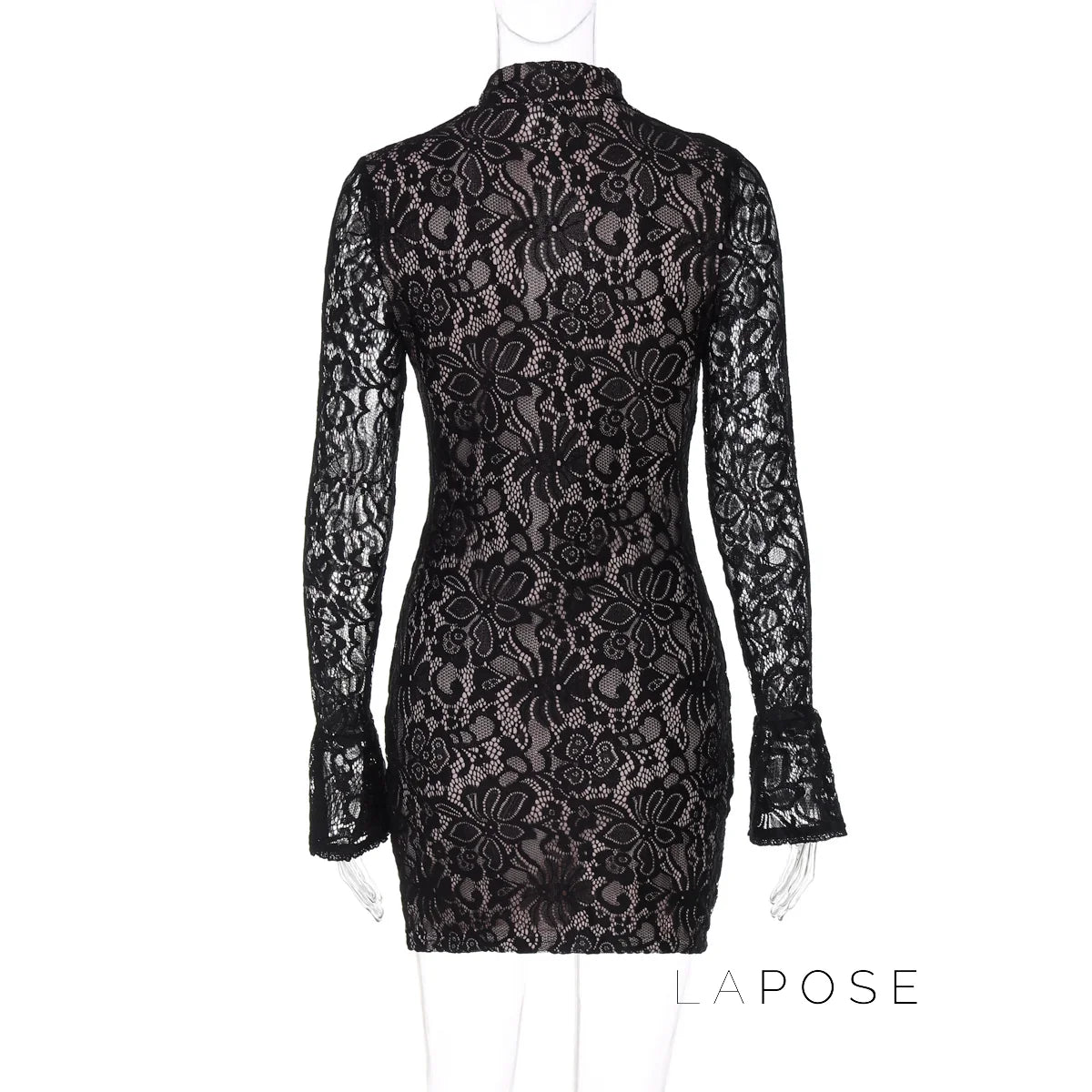 Riley Lace Bodycon Midi Dress