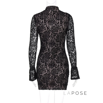 Riley Lace Bodycon Midi Dress