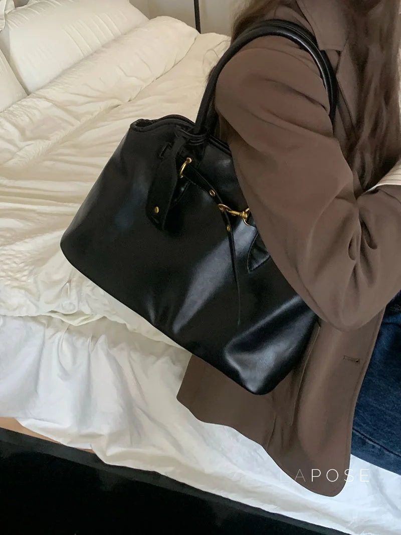 Ripley Briefcase Faux Leather Bag