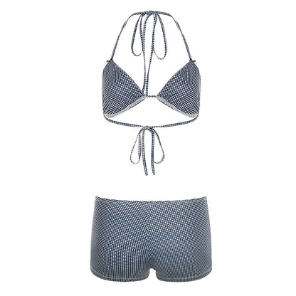 Rosalina Plaid Bikini Set