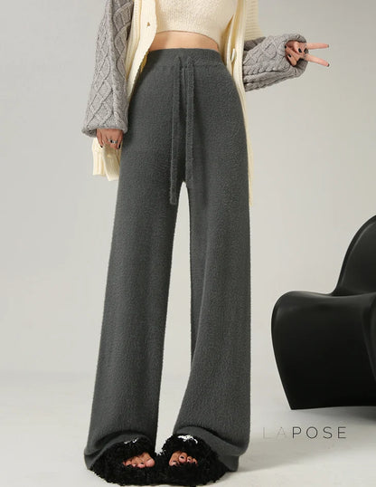 Ryanne Cozy Wide-Leg Pants