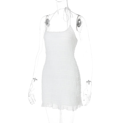 Shalom Halter Mini Dress
