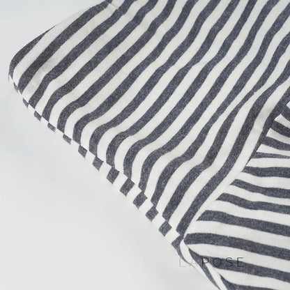 Shelby Knit Striped Pleated Skirt