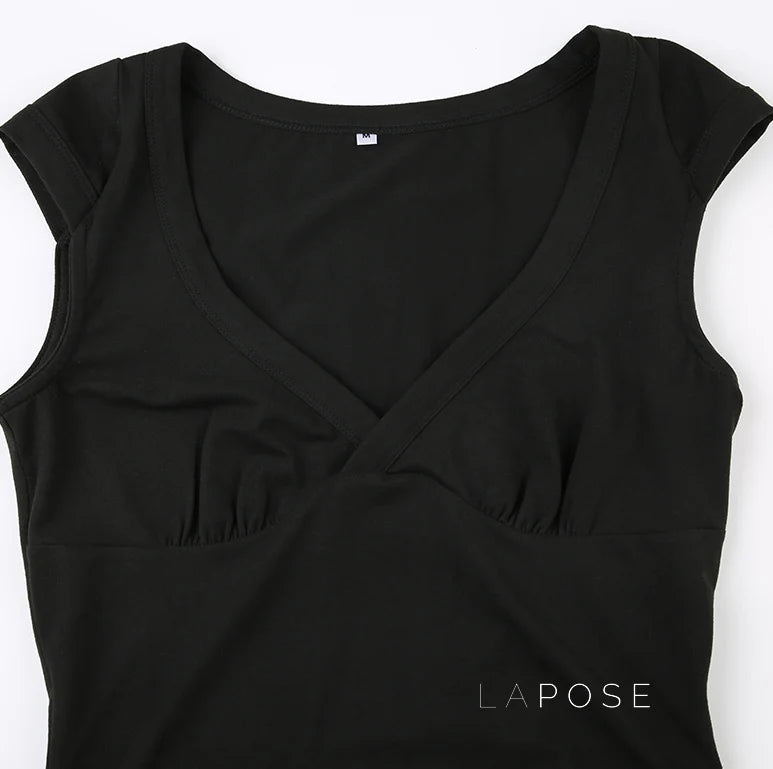 Siobhan V-Neck Crop Top