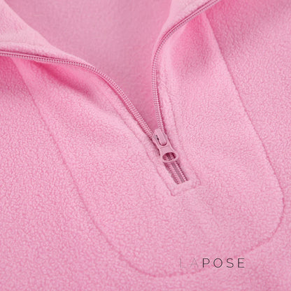 Talya Long Sleeve Polo Sweatshirt