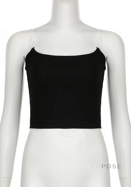 Talynn Black Lace Camisole