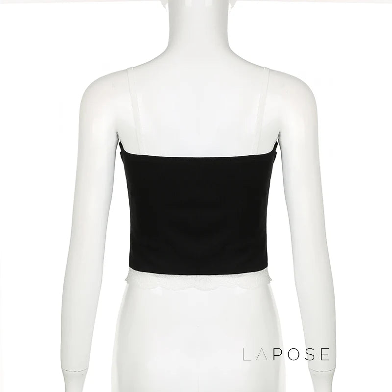 Talynn Black Lace Camisole
