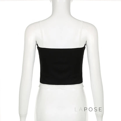 Talynn Black Lace Camisole