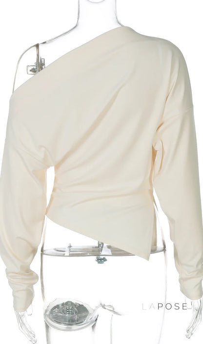 Valkyrie Asymmetric Slit Top