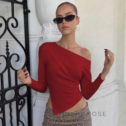 Valkyrie Asymmetric Slit Top