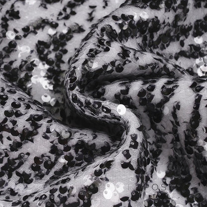 Zaylie Sequin Zebra Mini Skirt