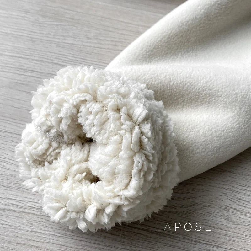 Zoee Plush Stand Collar Jacket