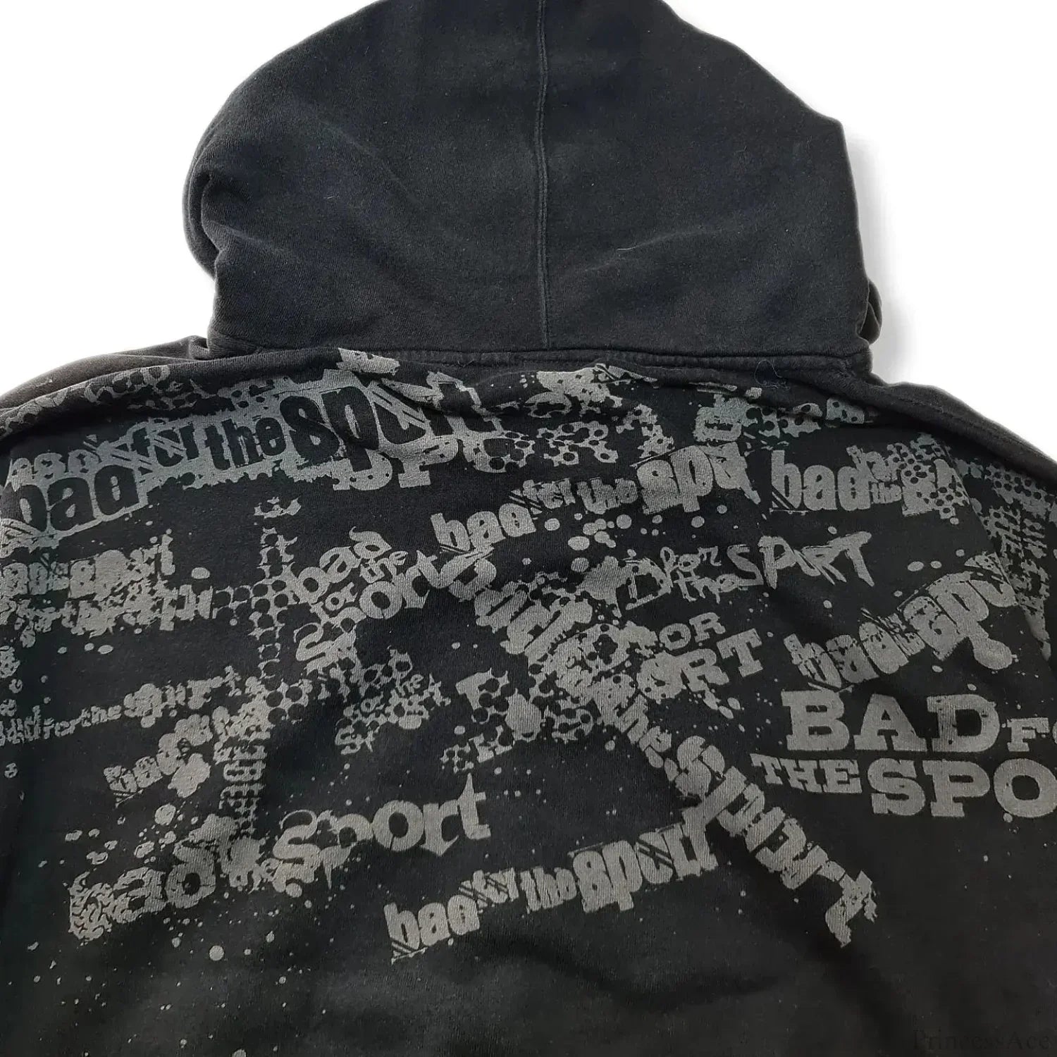 Letter Graphic Zipper Hoodie