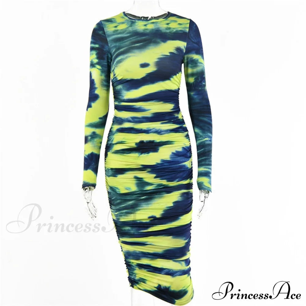 Long Sleeve Sexy Bodycon Winter Dress