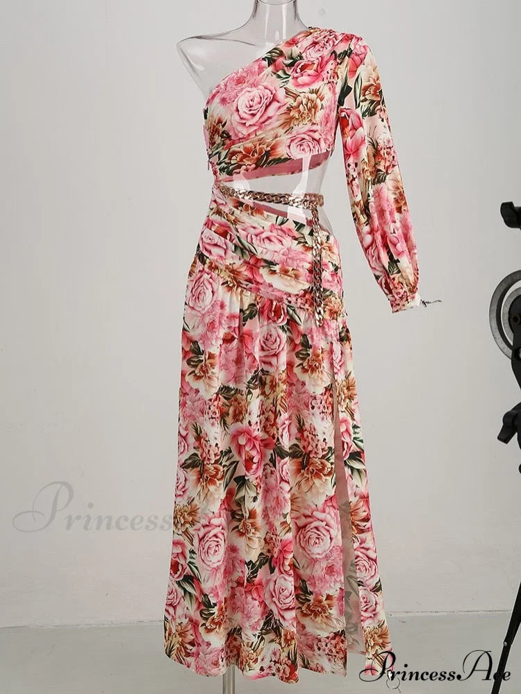Print Short Sleeve Trendy Drawstring Ruched Party Dress