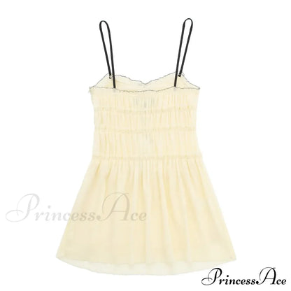 Ruched Cami Stylish Mini Dress