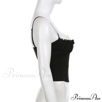 Ruched Patchwork Stylish Bustier Top
