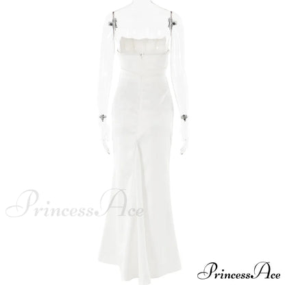 Satin Corset Stylish Maxi Dress