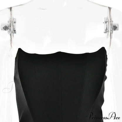 Satin Corset Stylish Maxi Dress