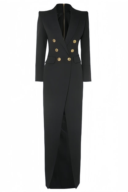 Ifuru Back Zip Suit Maxi Dress