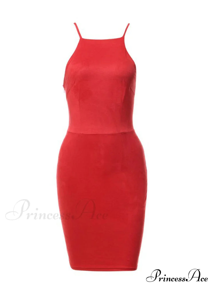 Slim Bodycon Club Wear Dress - Sleeveless
