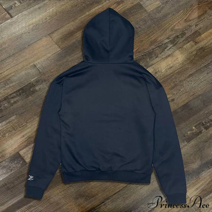 Street Style Reversible Plaid Hoodie